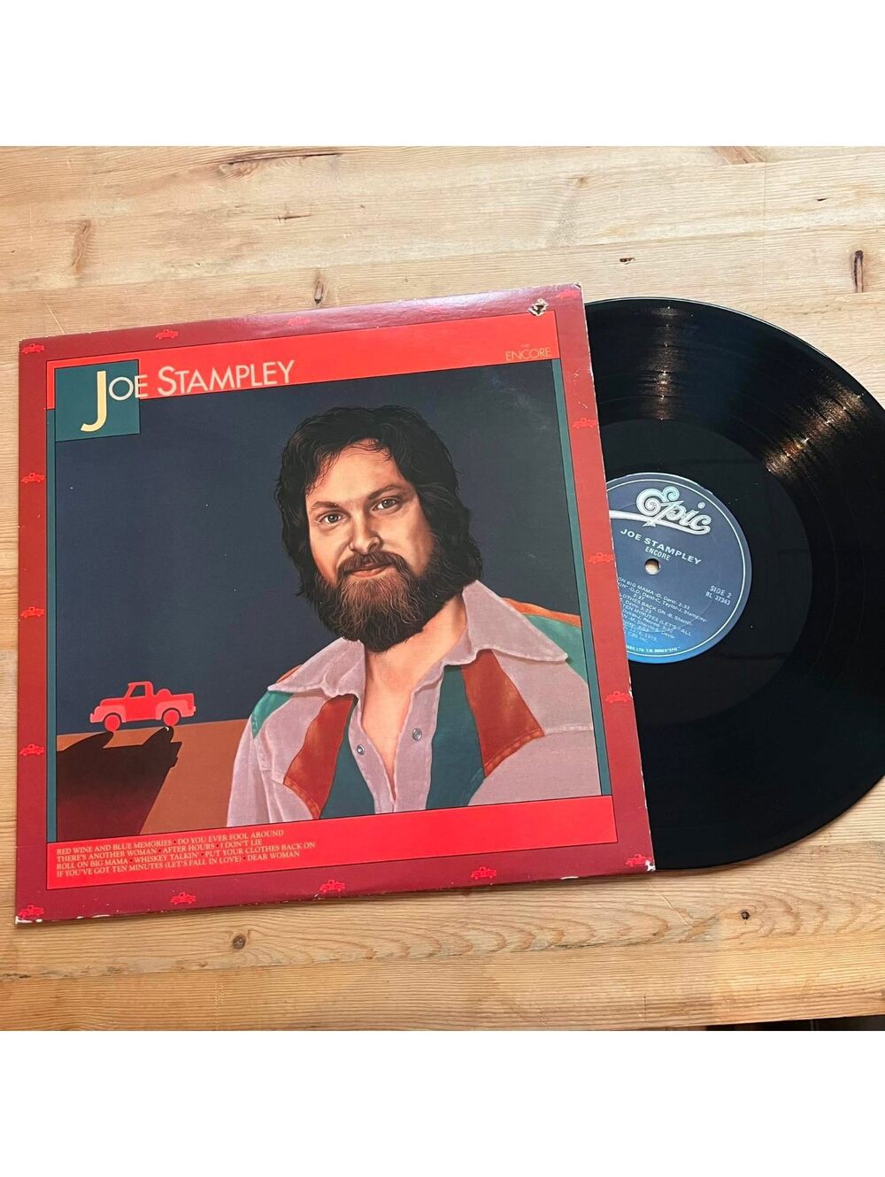 Joe Stampley - Joe Stampley 33rpm VG+ VR02
